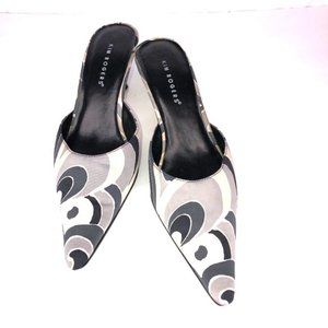 Kim Rogers Neat Multi Colored Mules - Sz 9M
